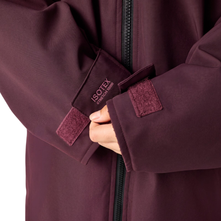 Detský nepremokavý kabát Regatta Junior Waterproof Changing Robe Pro Fig