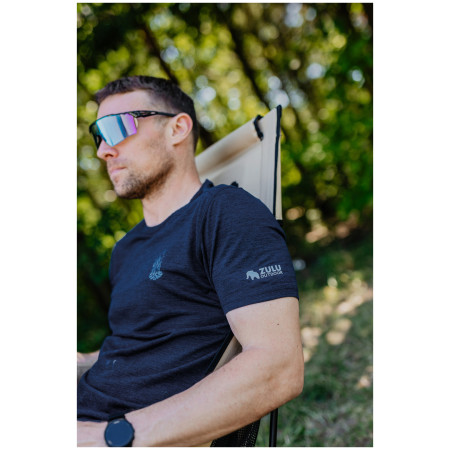 Pánske tričko Zulu Merino Fire 160 Short Comfy