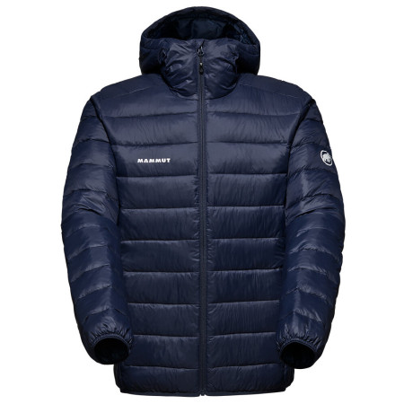 Pánska bunda Mammut Crag IN Hooded Jacket Men modrá marine 5118