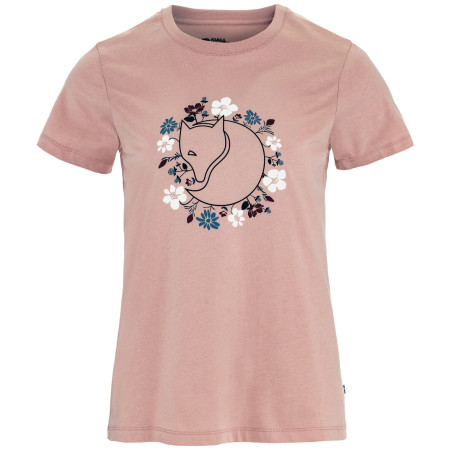 Dámske tričko Fjällräven Fjällblomster Fox T-shirt W ružová Chalk Rose