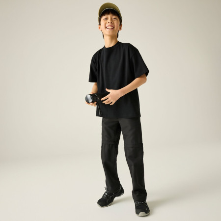 Detské nohavice Regatta Sorcer Z/O Trousers III Black