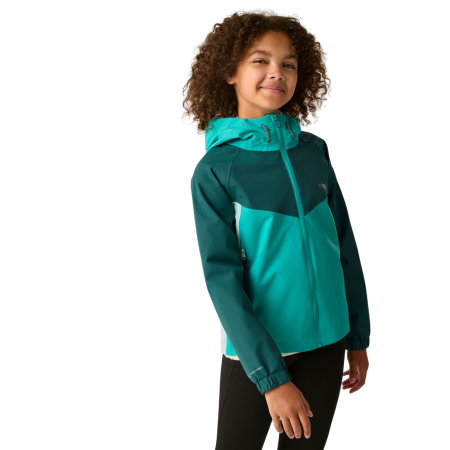 Detská bunda Regatta Hanleigh Turquoise/Mediterranea