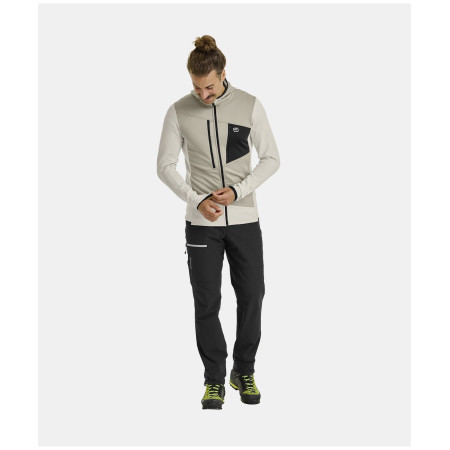 Pánska bunda Ortovox Fleece Grid Hoody M