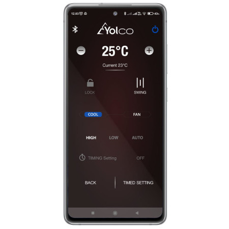 Klimatizácia Yolco TC390