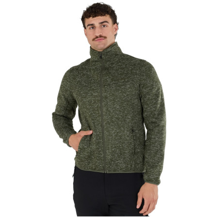 Pánska funkčná mikina Fundango Cruz Knit Fleece Jacket olivová oliv