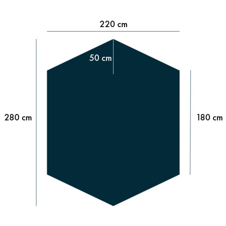 Podlaha ku stanu Warg Footprint 3