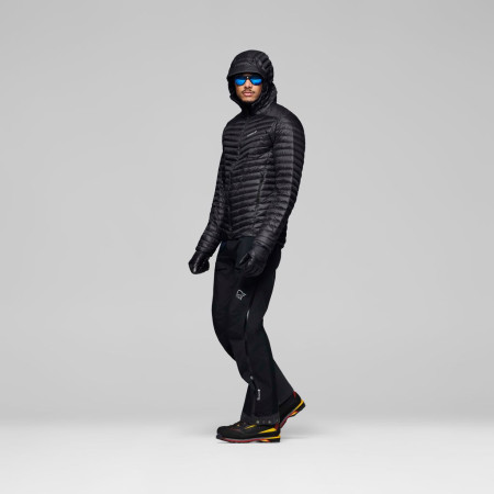 Pánska páperová bunda Norrona trollveggen down800 super light Hood