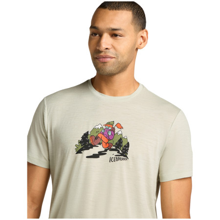 Pánske funkčné tričko Icebreaker M Mer 150 Tech Lite SS Tee Catch Me Outs