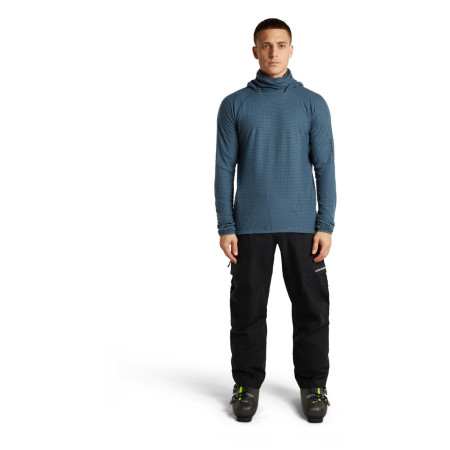 Pánska mikina Icebreaker Men Mer 400 RealFleece Grid Pulover Hood