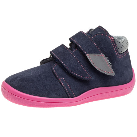 Detské barefoot topánky Beda Elisha Dark Blue modrá dark blue