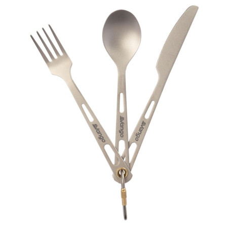 Príbor Vango Titanium Cutlery Set strieborná Titanium