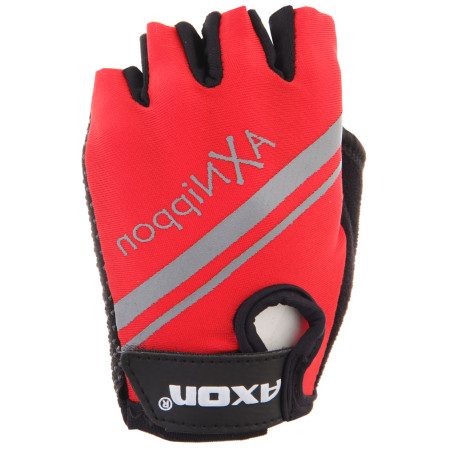 Detské cyklistické rukavice Axon 204 červená Red