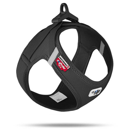 Postroj pre psa Curli Vest Clasp Air-Mesh čierna Black