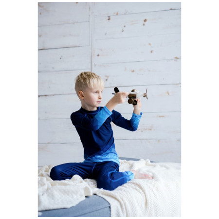 Detské legíny WAMU Mozaika dark blue