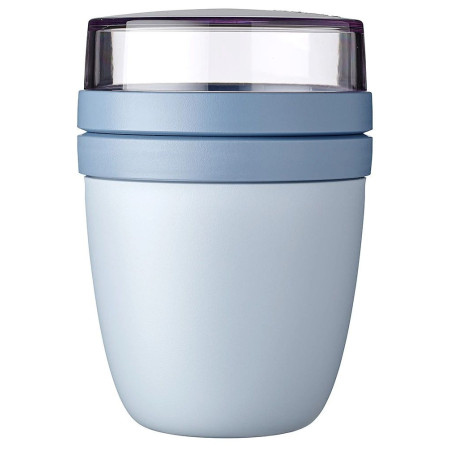 Box na desiatu Mepal Ellipse Mini 300 + 120 ml modrá Nordic Blue
