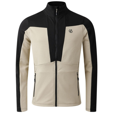 Pánska funkčná mikina Dare 2b Substratum V Core Stretch čierna/béžová Abbey stone/Black