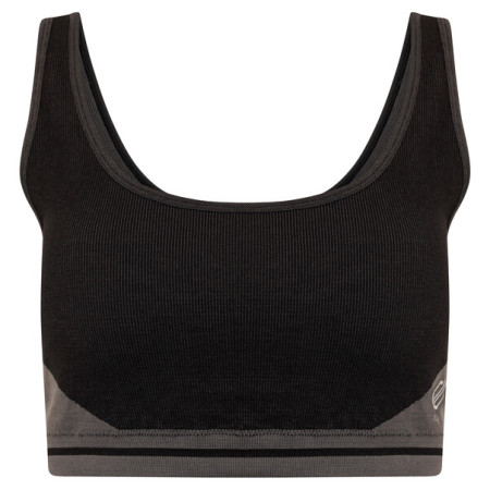 Športová podprsenka Dare 2b Dont Sweat It Top čierna Blk/CharGry