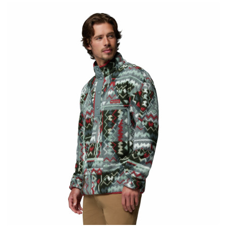 Pánska mikina Columbia Helvetia™ II Printed Half Snap Fleece