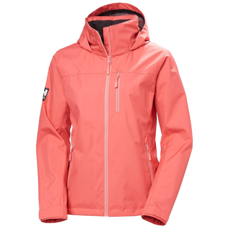 Dámska bunda Helly Hansen W Crew Hooded Jacket 2.0 ružová 098 SUNSET PINK