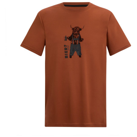 Pánske tričko Dare 2b Fingal Slogan hnedá Brick