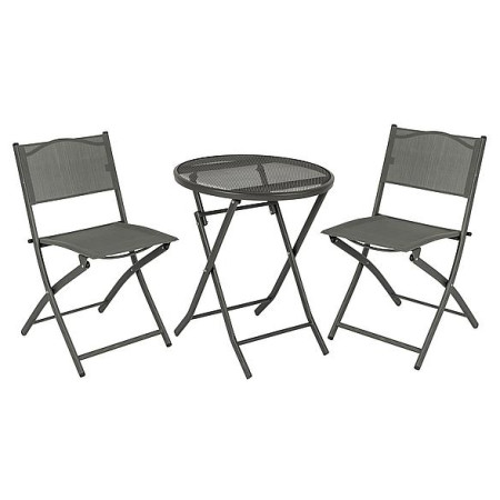 Kempingový set Bo-Camp Bistro Set 3 sivá Grey