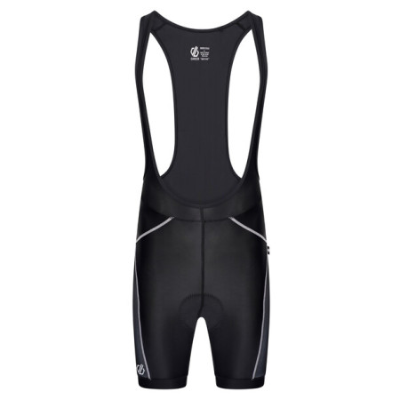 Pánske cyklistické kraťasy Dare 2b Ecliptic Bib Shrt čierna Black