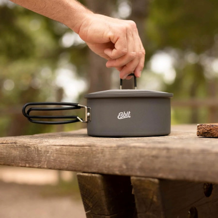 Hrniec Esbit Hrnec z hliníku 1,1L