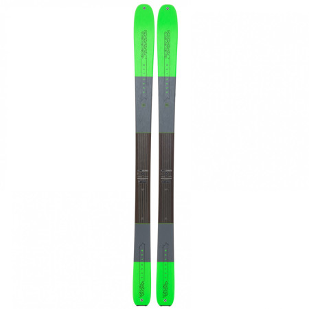 Skialpové lyže K2 Wayback 89 zelená/hnedá Design