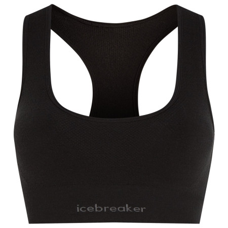Podprsenka Icebreaker Women Merino Blend 260 ZoneKnit™ Seamless Bra čierna Black
