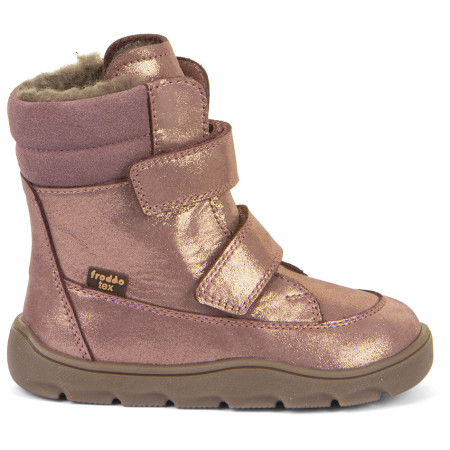 Detské zimné topánky Froddo Barefoot Zeru Tex Winter Pink/Gold