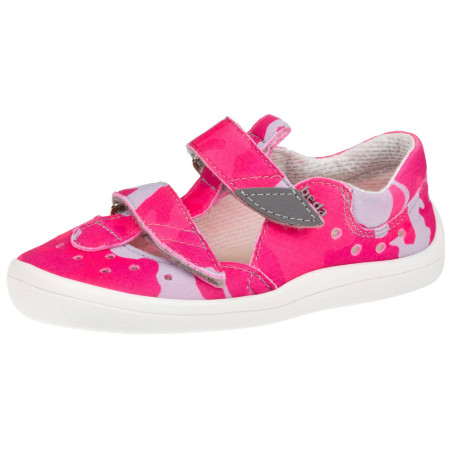 Detské topánky Beda Military Pink ružová pink (růžová)