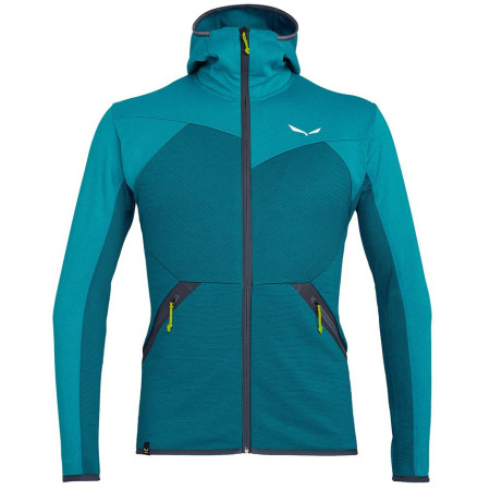 Pánská mikina Salewa Puez Melange PL M FZ HDY