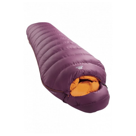 Dámsky spacák Mountain Equipment Classic Eco 500 Wmns Long fialová Me-01730 Raisin