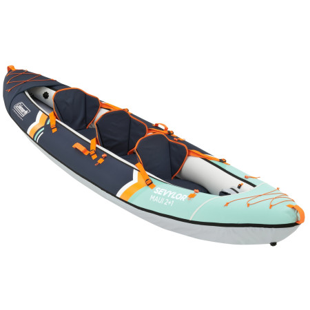 Nafukovací kajak Sevylor Maui 2+1 Kit čierna/modrá