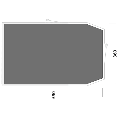 Podložka pod stan Outwell Footprint Rockwell 6