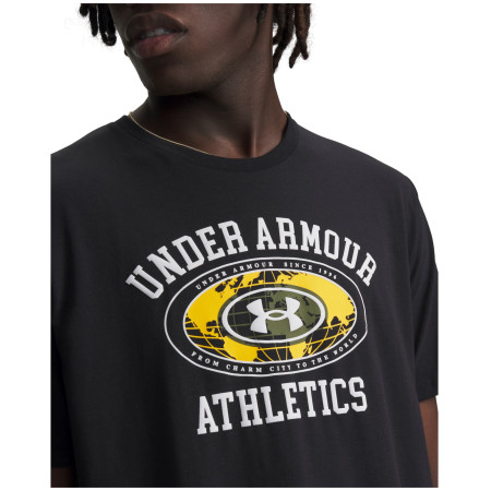 Pánske tričko Under Armour M 60/40S Armor Globe Ss