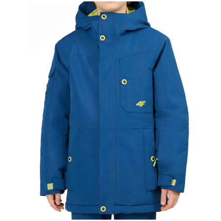 Detská zimná bunda 4F Technical Jacket M1261 Dark Blue modrá Dark Blue