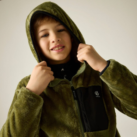 Detská mikina Dare 2b Powder Fleece MartOliv/Blk