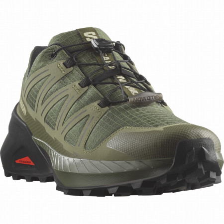 Pánske topánky Salomon Speedcross Peak zelená Olive Night / Deep Lichen Green / Black
