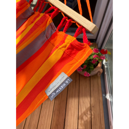 Hojdacia sieť s tyčami La Siesta Alisio Double