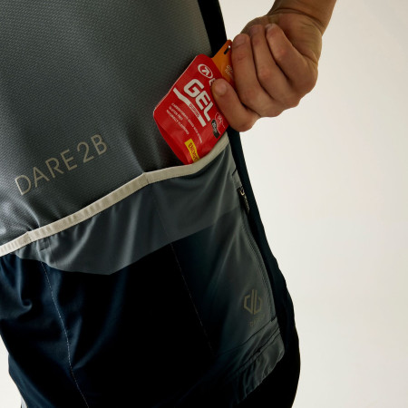 Pánsky cyklistický dres Dare 2b Lightning Short Sleeve Printed Jersey