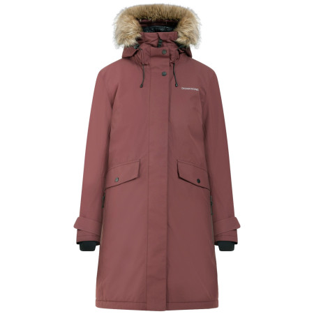Dámska zimná bunda parka Didriksons Erika Wns Parka 3 vínová Old rust