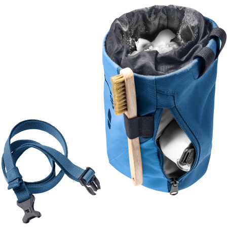 Vrecko na magnézium Deuter Gravity Chalk Bag II L