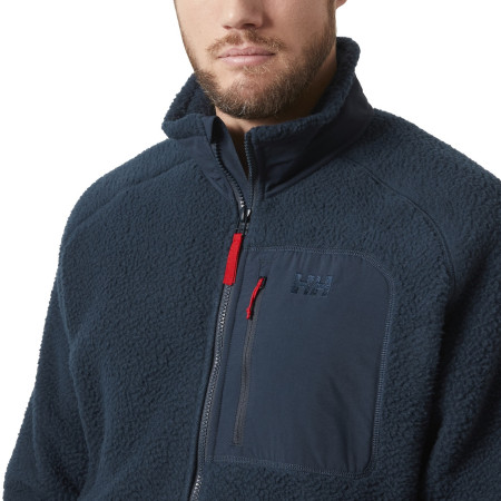 Pánska funkčná mikina Helly Hansen Panorama Pile Block Jacket