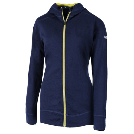 Dámska minika Zulu Merino Hoodie Full Zip