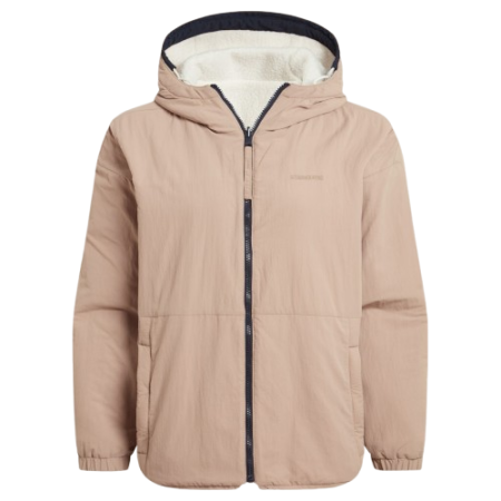 Dámska bunda Craghoppers Longlands Rev Jacket biela/ružová Ecr/WrmBeige