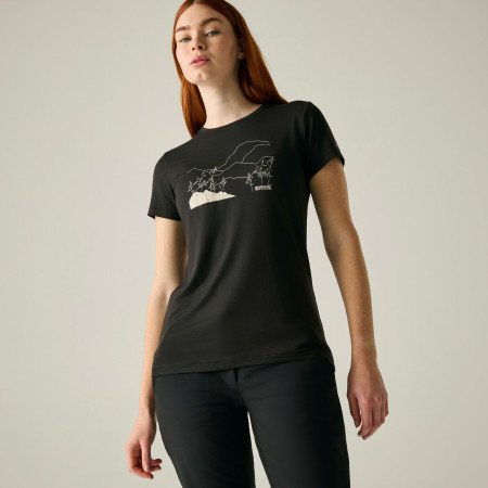 Dámske tričko Regatta Womens Fingal Stretch