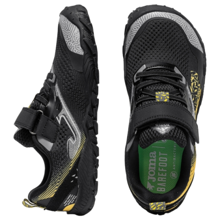 Detské barefoot topánky Joma Tundra V Junior Boy Black