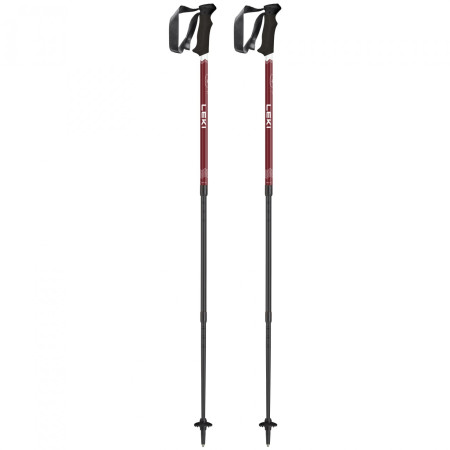 Trail Running palice Leki Trail Lite 100-135 cm červená