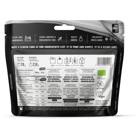 Dehydrované jedlo Lyo food Apple & Cinnamon Porridge